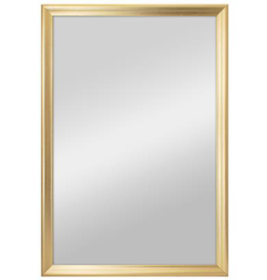 23x34.25" LARA GOLD FRAMED MIRROR C/P1