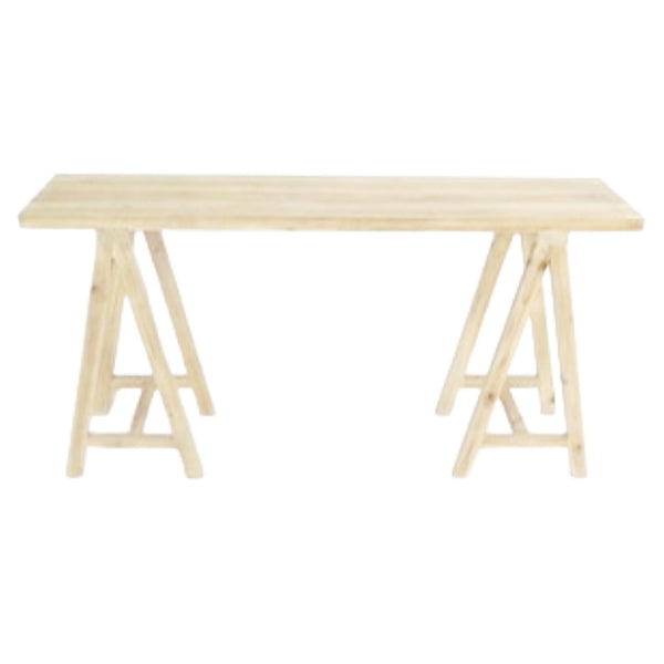 Trestle Desk 30.5"Hx60"Lx13.8"W RTA C/P 1