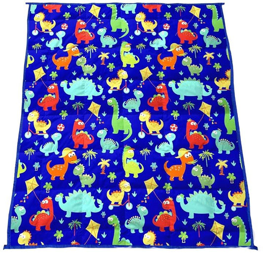 41"x60" 7lbs DINO WEIGHTED BLANKET C/P 4