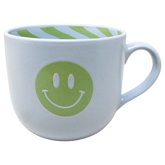Wht Smiley Mug C/P 36 MRKT FINDS