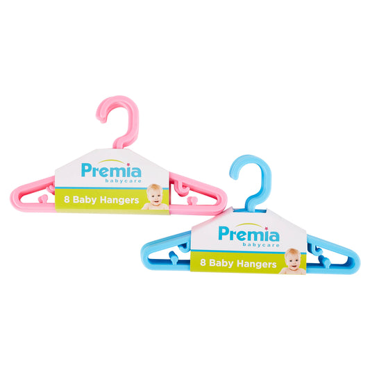 Premia 8pk Baby Hangers C/P 36