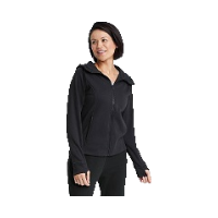 LRG BLACK WOMEN FLEECE FULL ZIP HOODED SWEATSHIRT C/P 12