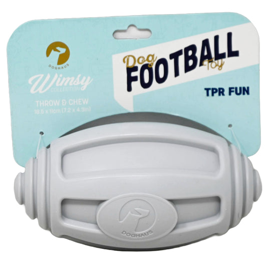 7.28"X4.33" WIMSY TPR FOOTBALL DOG TOY C/P 32