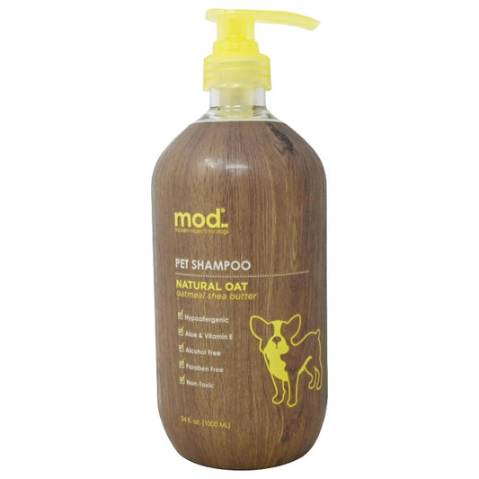 *AS IS*34OZ DOG SHAMPOO OATMEAL SHEA BUTTER C/P 12