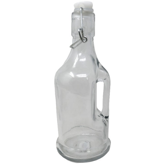 Large Clear Glass Jar With Topper C/P 24 Richland
