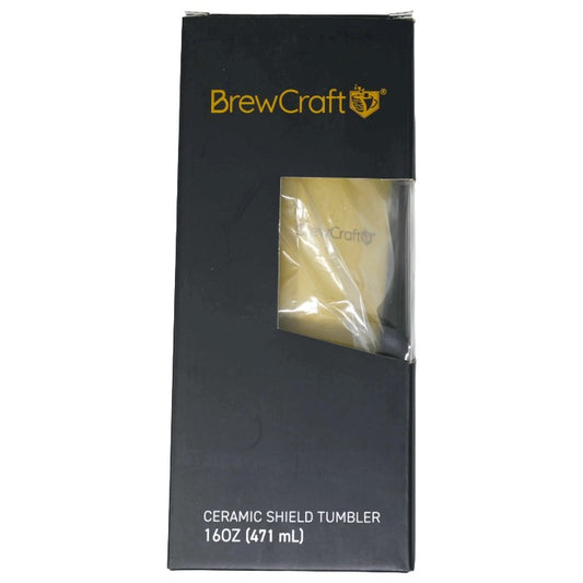 16oz Brn Ceramic Tumbler C/P 30 BrewCraft