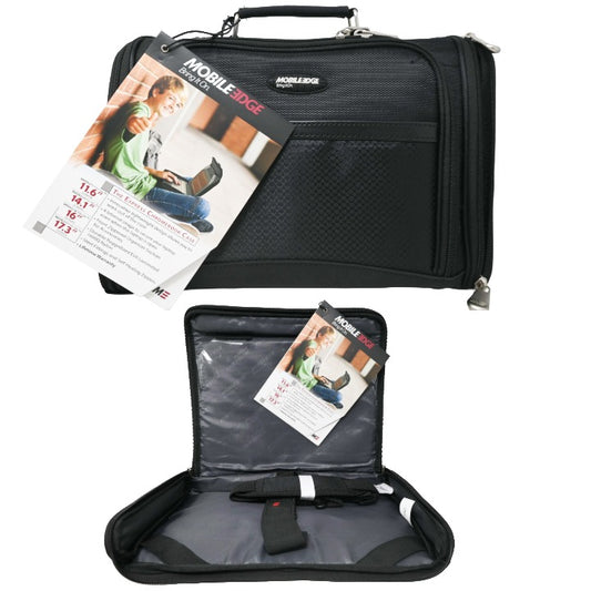 Blk Briefcase 11" Screen C/P 20 Mobile Edge