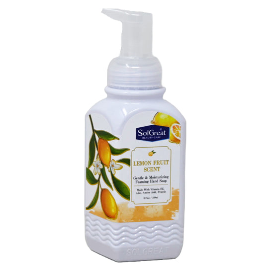8.75oz Lemon Fruit Foaming Hand Soap C/P 24