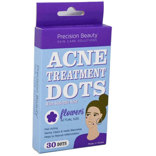 30pk FLOWER ACNE TREATMENT DOTS PRECISION BEAUTY C/P 72