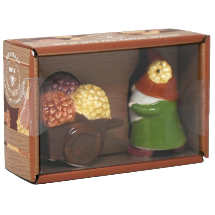 GNOME SALT AND PEPPER SHAKERS C/P 12