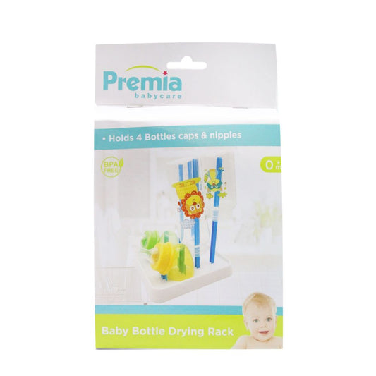 PREMIA WHITE BABY BOTTLE/NIPPLE DRYING RACK C/P 72