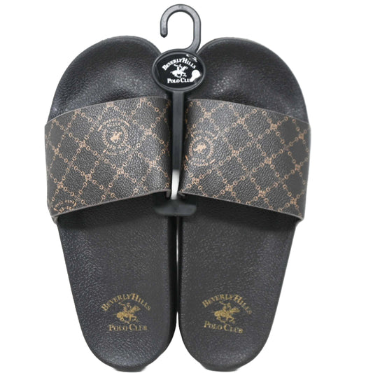 BHPC BROWN PRINTED SANDALS ASST SIZE C/P 18