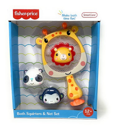 Fisher Price Bath Fish Net with Squirter C/P 12