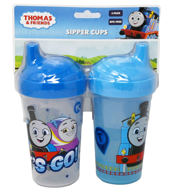 2pk HARD SPOUT SIPPER CUPS THOMAS & FRIENDS C/P 72