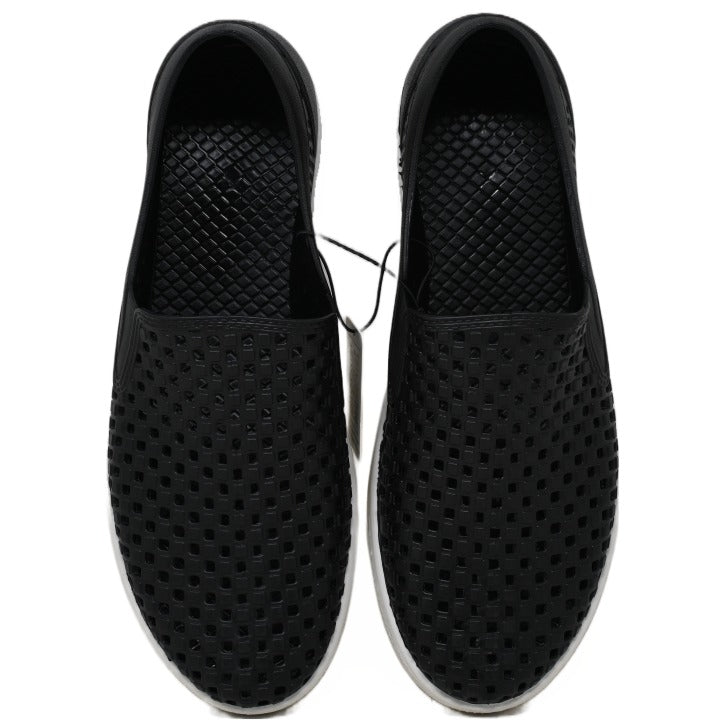 BREEZY BLACK/WHITE MEN SHOES ASST SIZE C/P 12