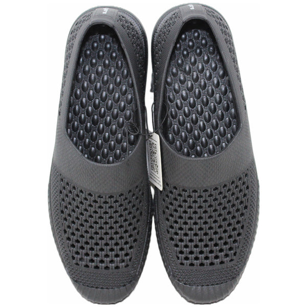 KEVIN JET BLACK MEN SHOES ASST SIZE C/P 12 LAYER 8