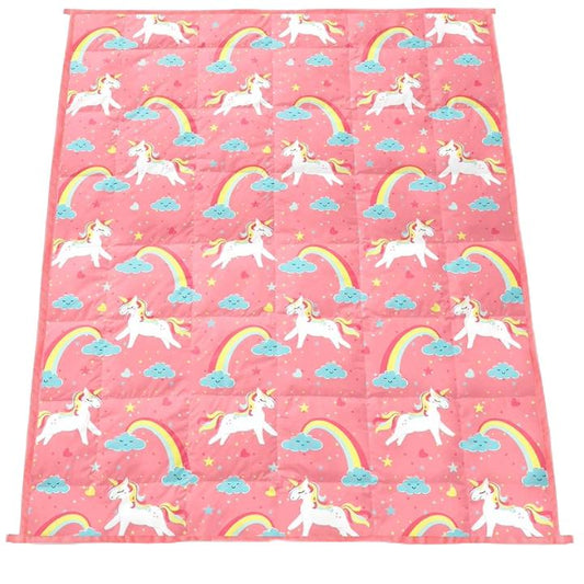 41"x60" 7lbs UNICORN WEIGHTED BLANKET C/P 4