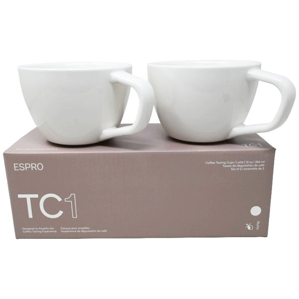 2pc 12oz Wht Nu Latte Cup C/P 6 ESPRO
