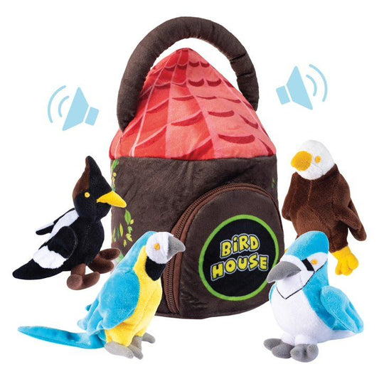 Plush bird house C/P 36