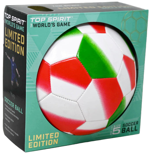 MEXICO SIZE 5 OMBRE PRINTED SOCCER BALL WC22 INFLATED/BOXED C/P 12