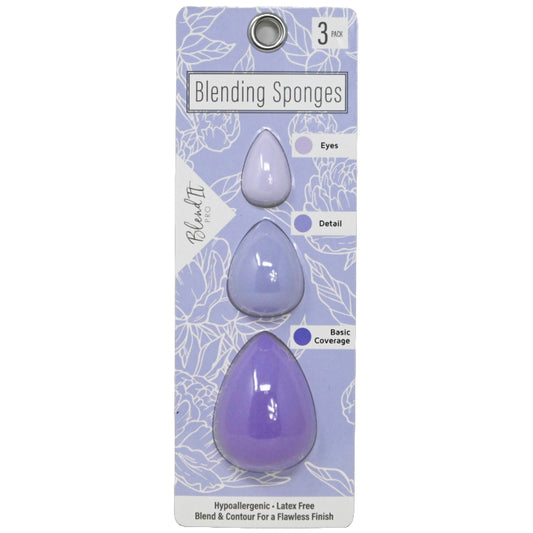 3pk TEAR DROP BLENDING SPONGE (S-M-L) C/P 72