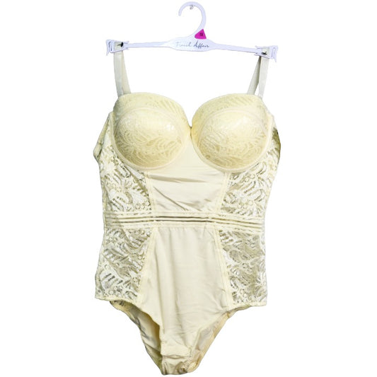 Ylw Lace Bodysuit C/P 36 French Affair