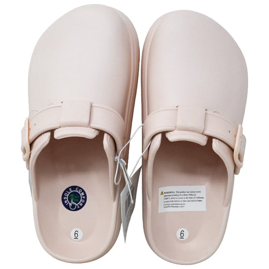 *OUTSIDE OF CA* PINK WOMEN BUCKLE CLOGS 5-ASST SIZE C/P 15