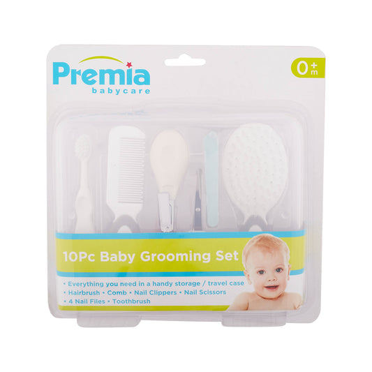 PREMIA BABYCARE 10PC BABY GROOMING SET C/P 24