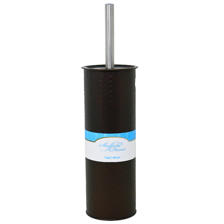 OIL RUBBED BRONZE EMBOSSED TOILET BRUSH HOLDER C/P 12