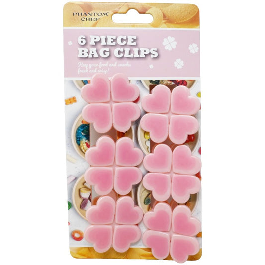 6pk Pnk Bag Clips C/P 24 Phantom Chef