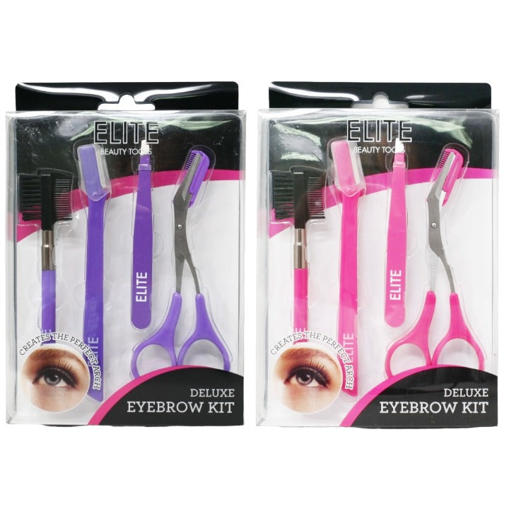 2 Asst 4pc Eyebrow Kit C/P 144 Inner 6 ELITE