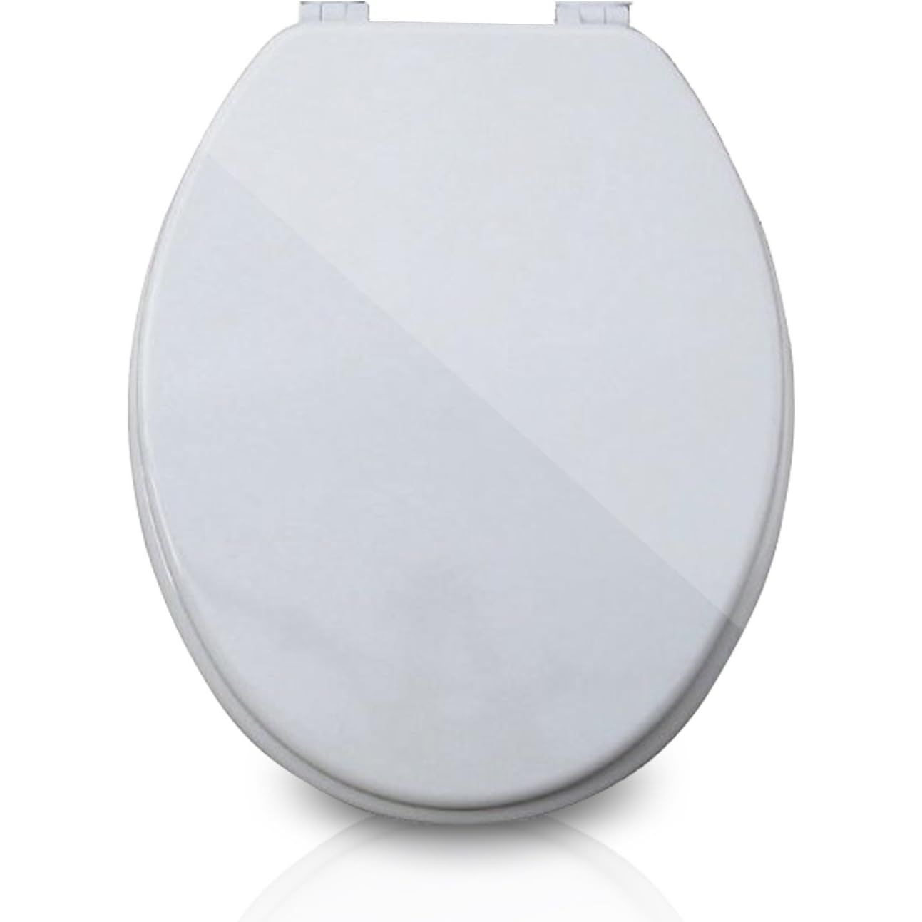 *OUTSIDE OF CA*Toilet Seat MDF Wood Grey C/P 6