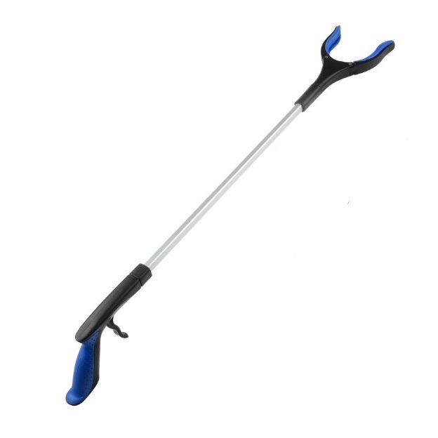 32" Grabber Reacher Tool, Easy Reaching Claw Grabber & Mobility Aid Assist Tool Blue (Polybag) C/P 24