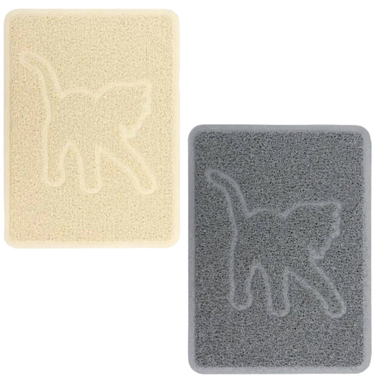 Gibson Home Asst Rect. Pet Mat Elements 18.5" PVC C/P 40