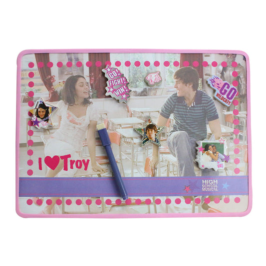 HIGH SCHOOL MUSICAL MAGNETIC DRY ERASE BOARD C/P 6