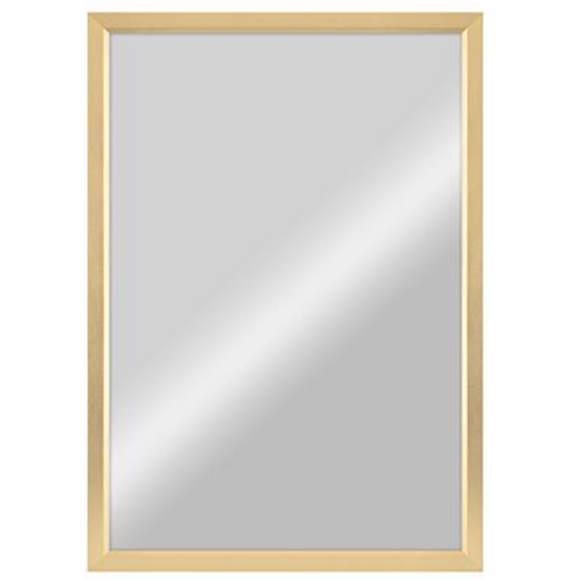 26.5x38.5" MERCER GOLD FRAMED MIRROR C/P1