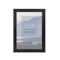 12"x18" BLACK FRAME C/P 6