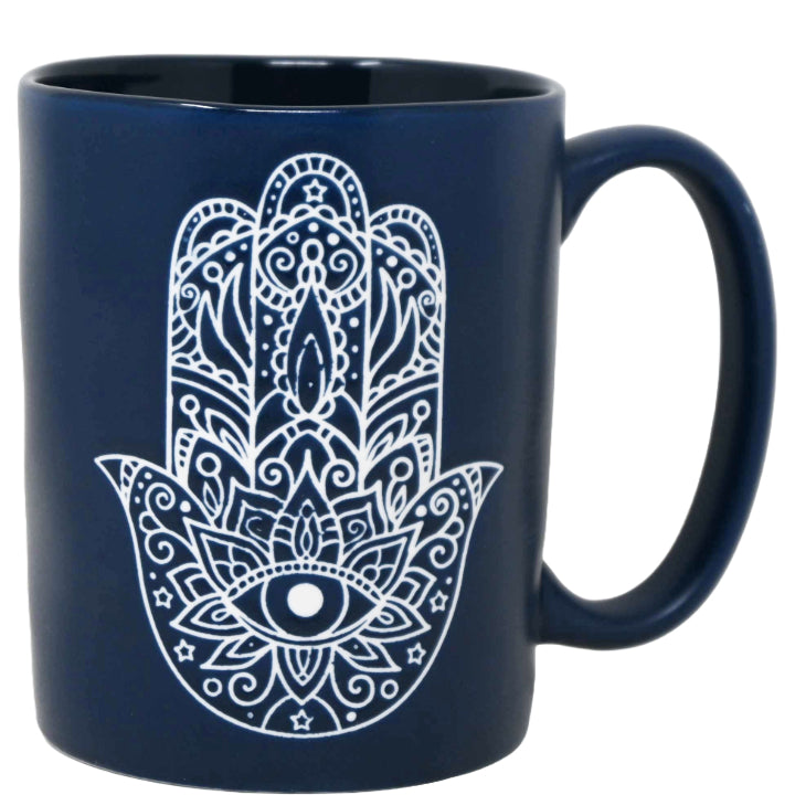 18oz HAMSA DIMPLE MUG C/P 24