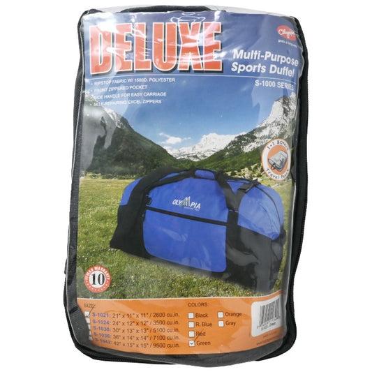 Grn Sports Duffel Bag C/P 12 Olympia
