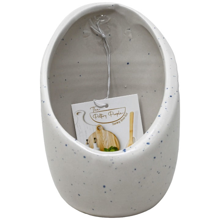 Wht Spoon Rest C/P 48 MRKT FINDS