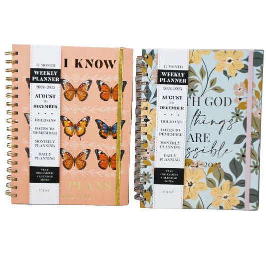 7"x9.5" PAPER COVER JOURNAL W/STICKERS & ELASTIC ASST C/P 24