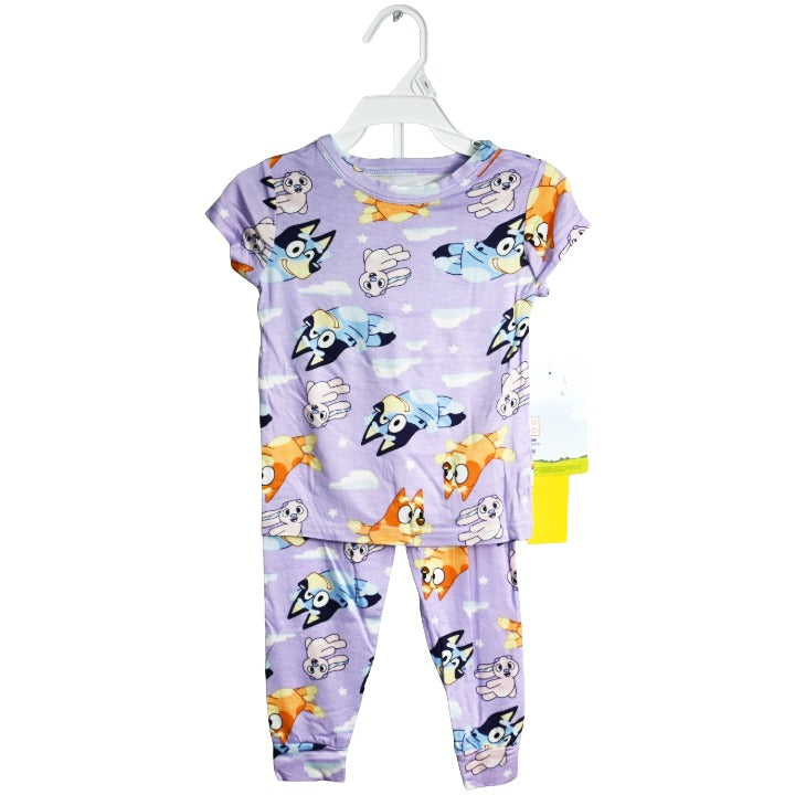 Dream Sz 2T,3T,4T 2pc Pajama Set Sleepwear C/P 6 Bluey