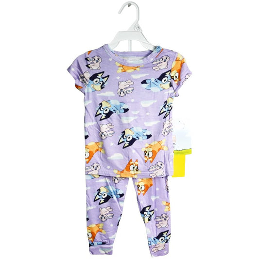 Dream Sz 2T,3T,4T 2pc Pajama Set Sleepwear C/P 6 Bluey