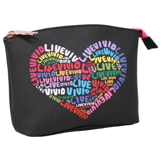 *OUTSIDE OF CA* SMALL PRINTED CURVED TOP POUCH C/P 40