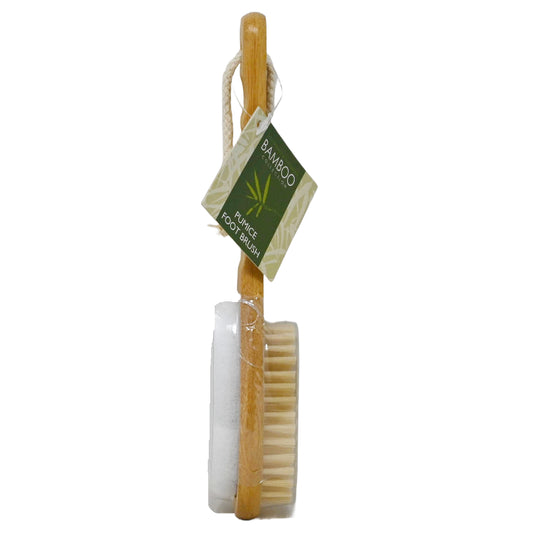 WOODEN FOOT BRUSH C/P 24