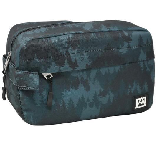 *OUTSIDE OF CA* LRG BLK CAMO MEN TOILETRY BAG C/P 30