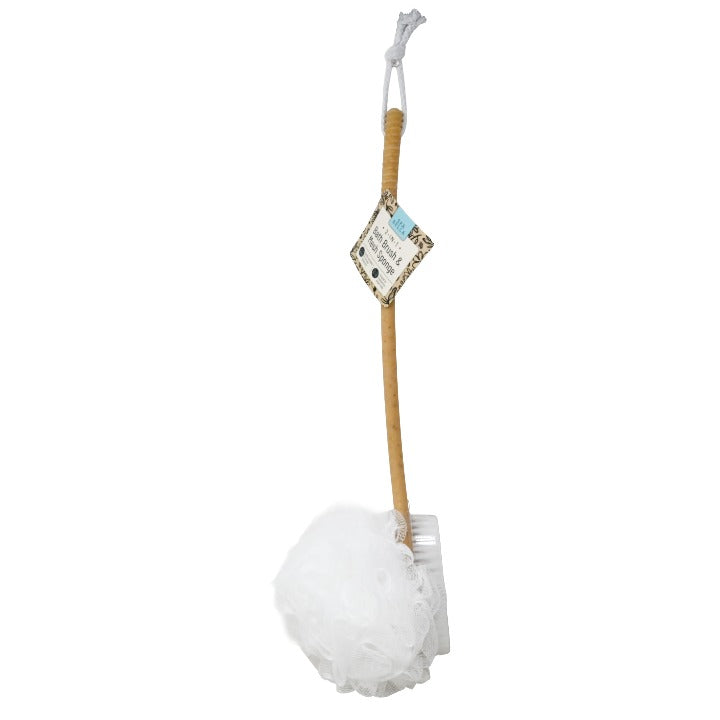 Nat 2-In-1 Bath Brush C/P 24 Spa Bella