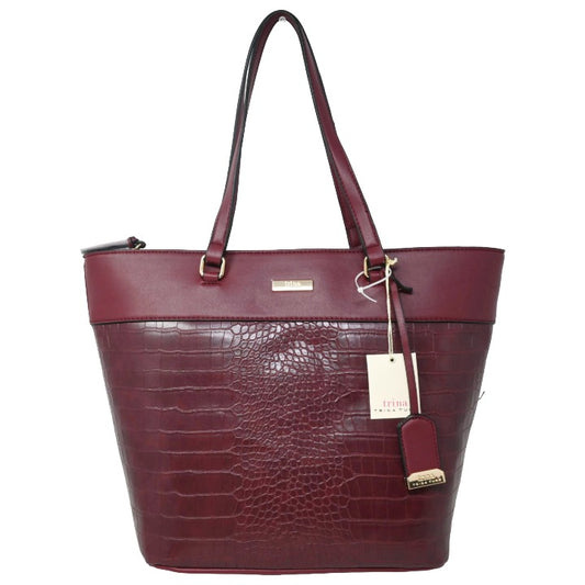 *OUTSIDE CA* WINE LARGE TOTE BAG TRINA TURK C/P 6
