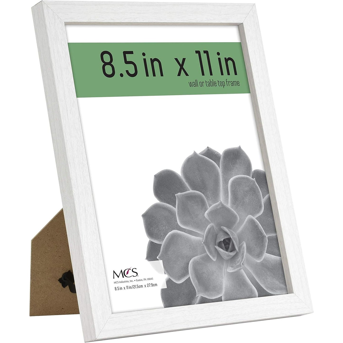 12pk 8.5X11" WHT WOODGRAIN FRAME C/P 1