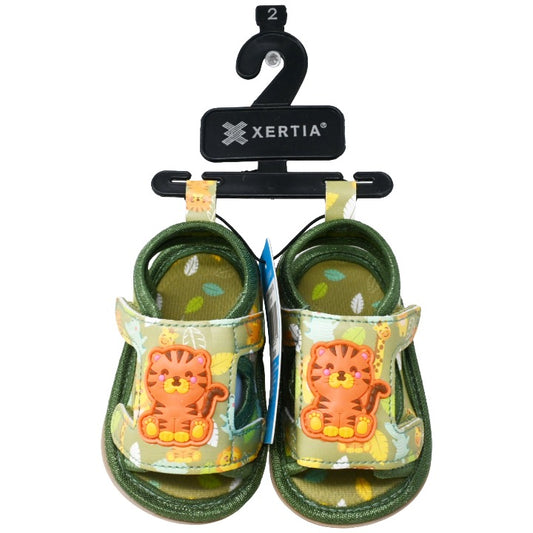 Infant Boys Olive Printed Sandals C/P 24 Xertia